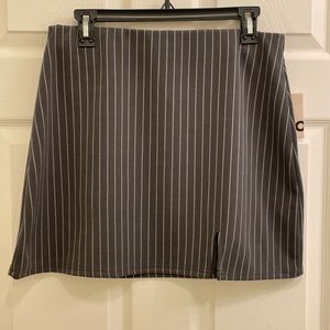 Pin striped Mini skirt